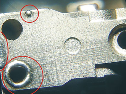 <a href='http://www.saibowei.com/product/3.htm' class='text_a'>模具激光焊機</a>修復模具效果